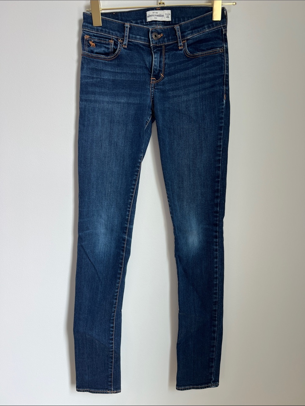Abercrombie Kids | Deep Indigo Skinny Denim Jeans Size 16 Slim